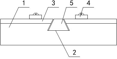 Fracture welding and crack repairing method of band saw blade and matched welding tool set