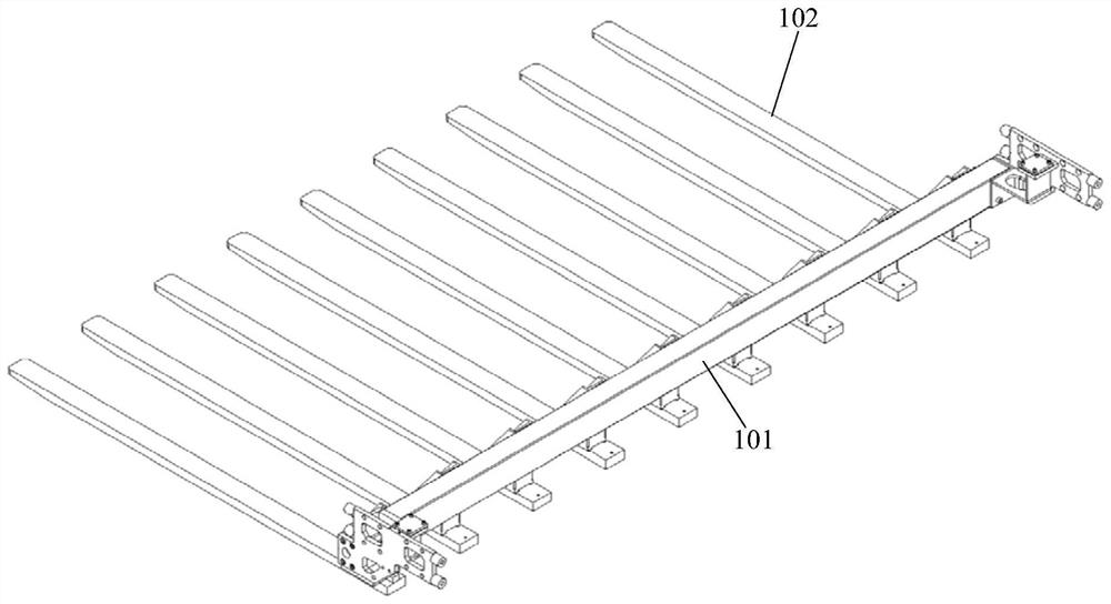 Article taking and placing equipment and article taking and placing system