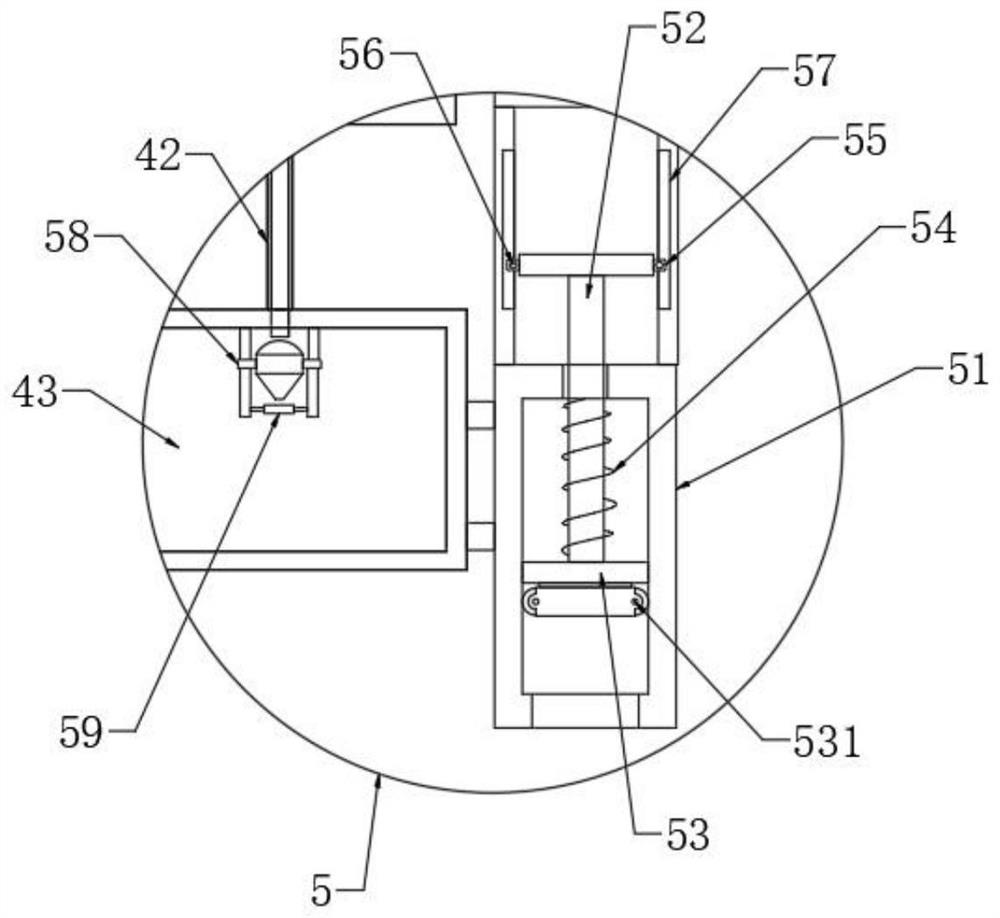 Chemical synthetic medicine extraction and separation device