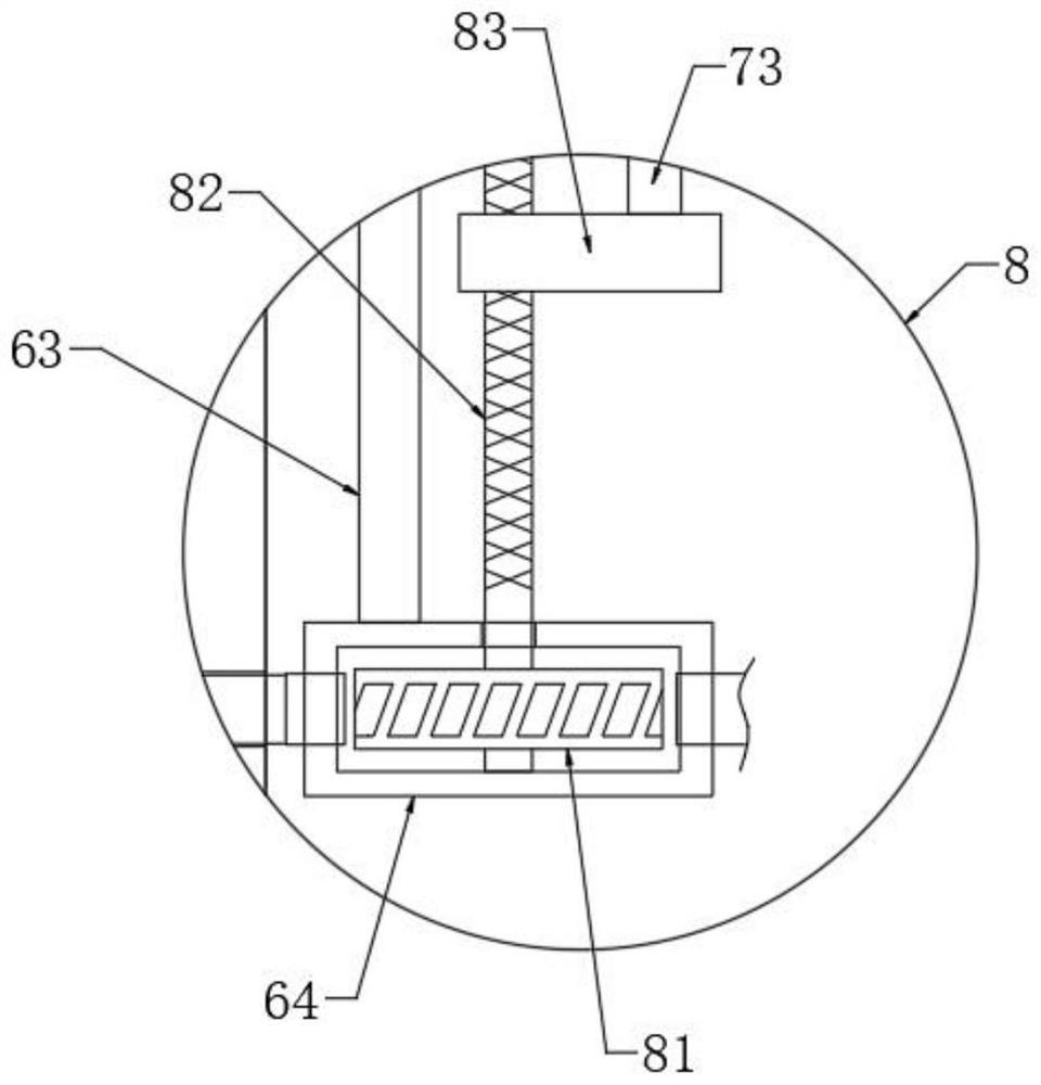 Chemical synthetic medicine extraction and separation device