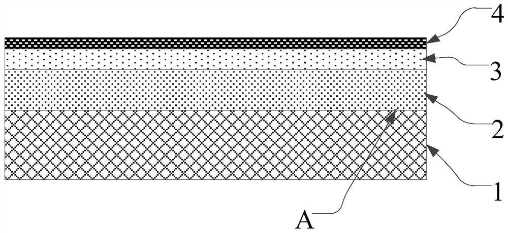 Epoxy modified asphalt pavement anti-skid layer and construction method thereof