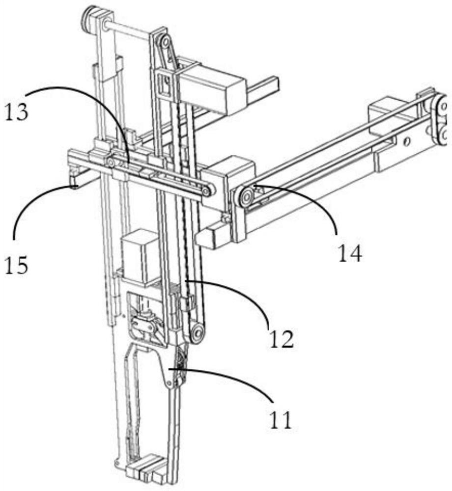 Arm type pulling actuator for radish harvesting robot