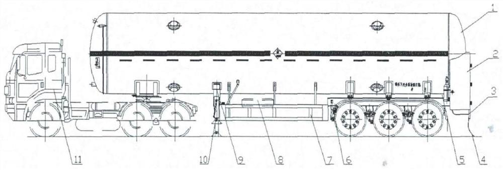 Fatigue multi-damage evaluation method for random ratchet wheel of tank truck