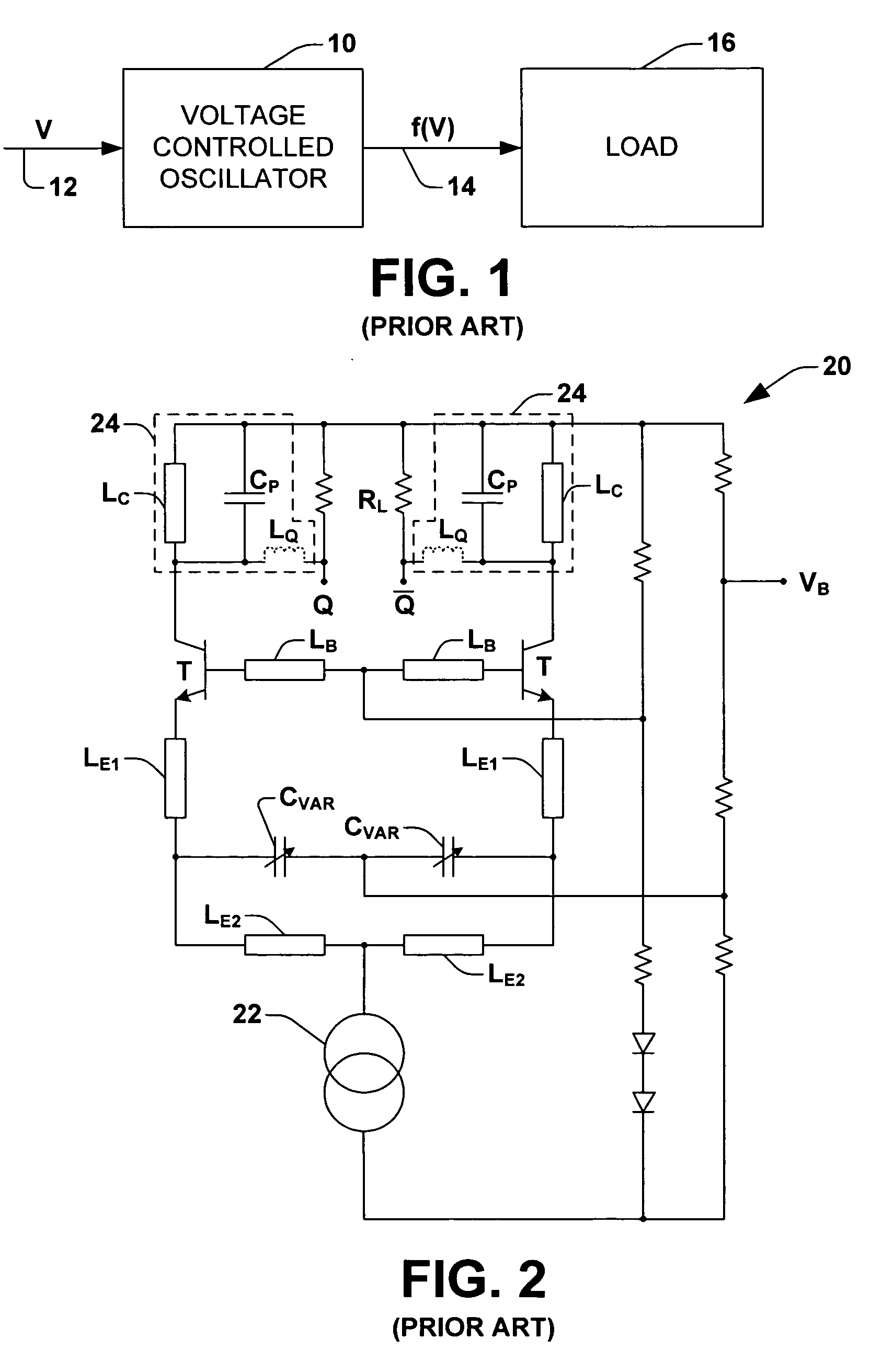 Voltage controlled oscillator (VCO) with output buffer