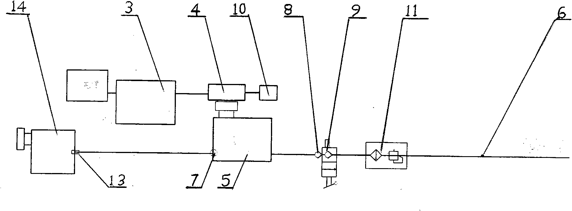 Air-tightness detection device for automobile axle assembly