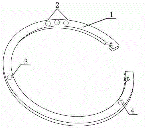 Intelligent bracelet integrating drunk driving prevention system