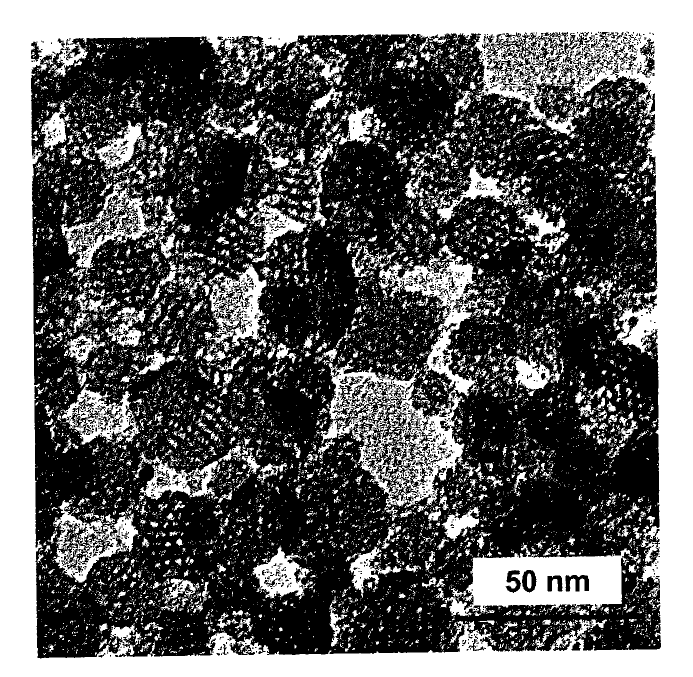 Process for Producing a Nanoporous Layer of Nanoparticles and Layer Thus Obtained