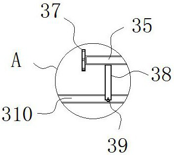 Green and environment-friendly activated carbon adsorption filtration sewage treatment device