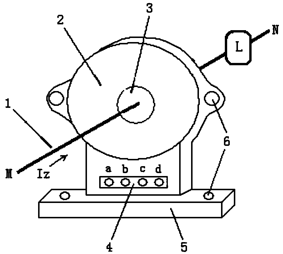 Load current monitoring alarm for electric power communication