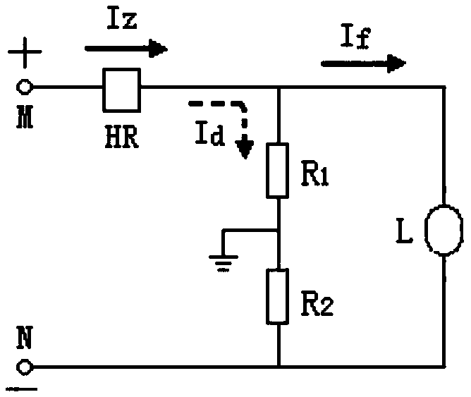 Load current monitoring alarm for electric power communication