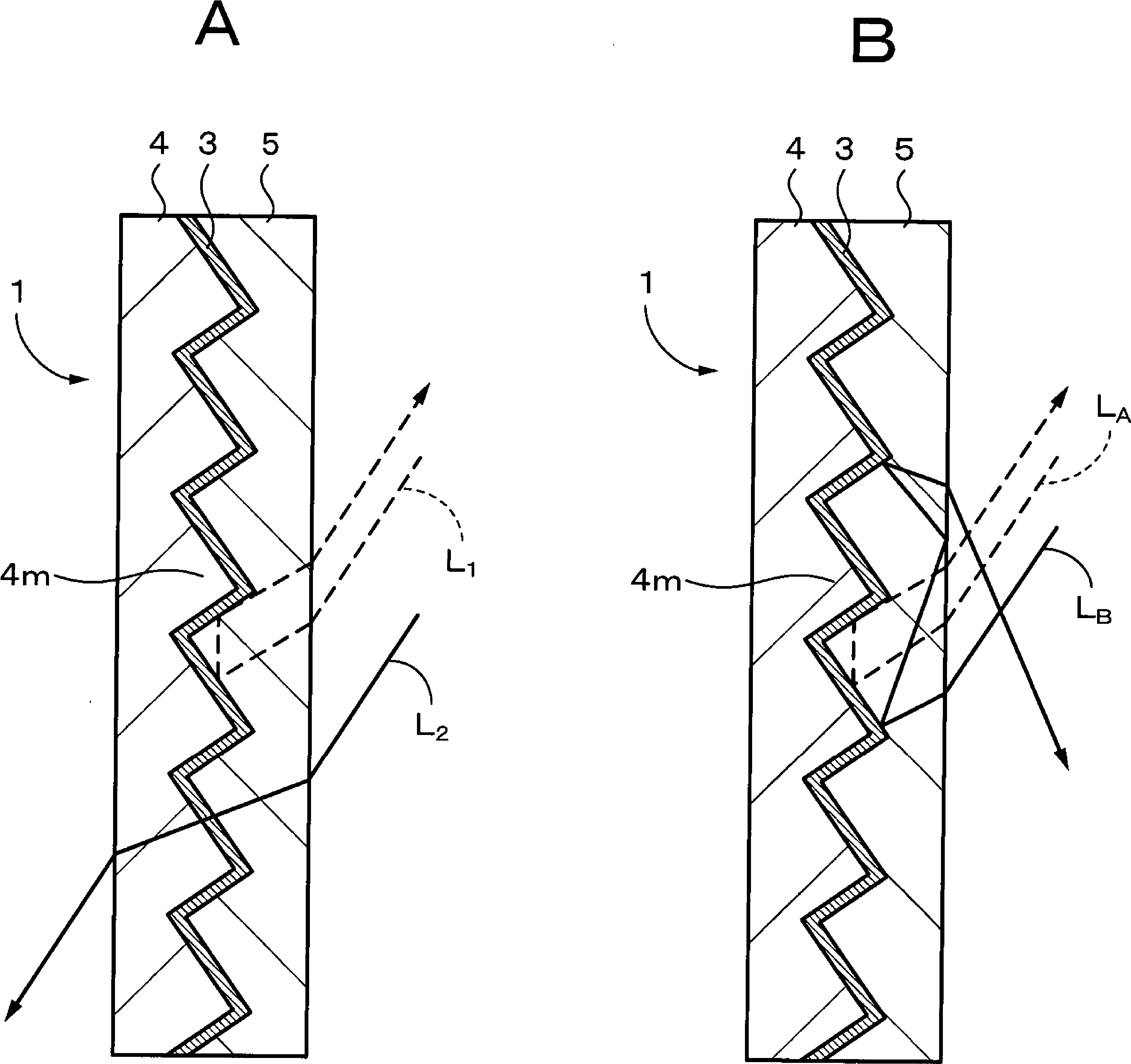 Optical element, window material, fitting, solar shading device, and building