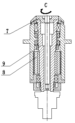 Shaft gear composite processing machine tool