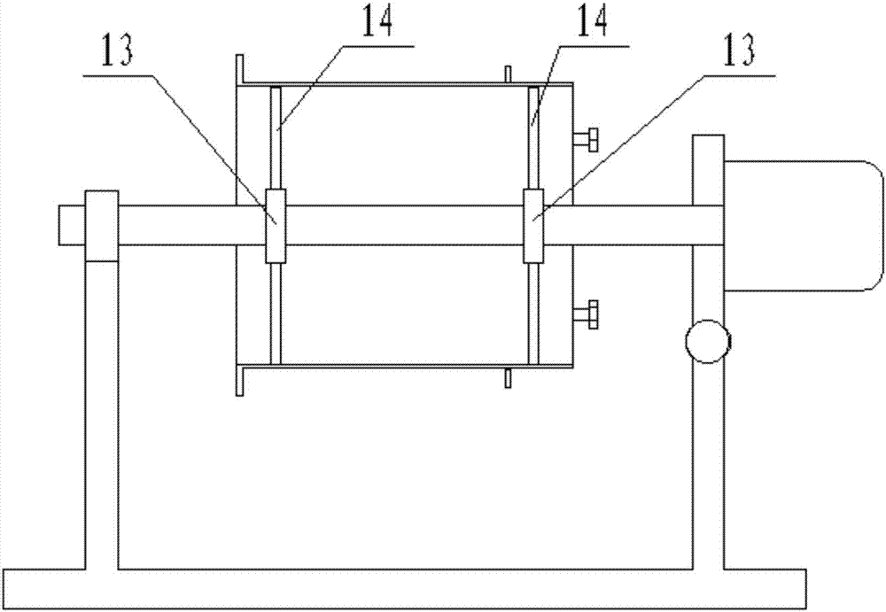 Fixing frame for box welding