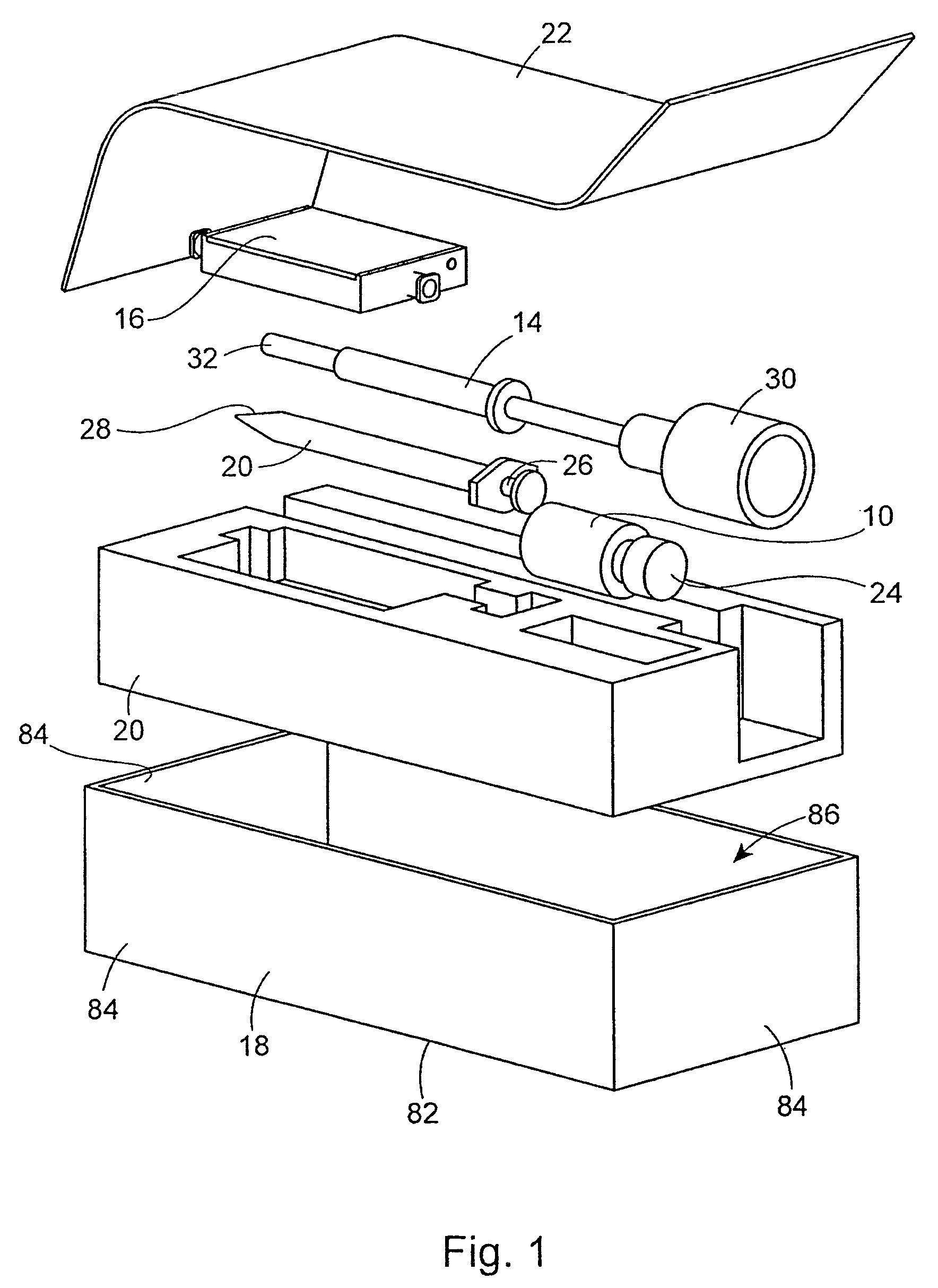 Apparatus and method for reconstituting a pharmaceutical and preparing the reconstituted pharmaceutical for transient application