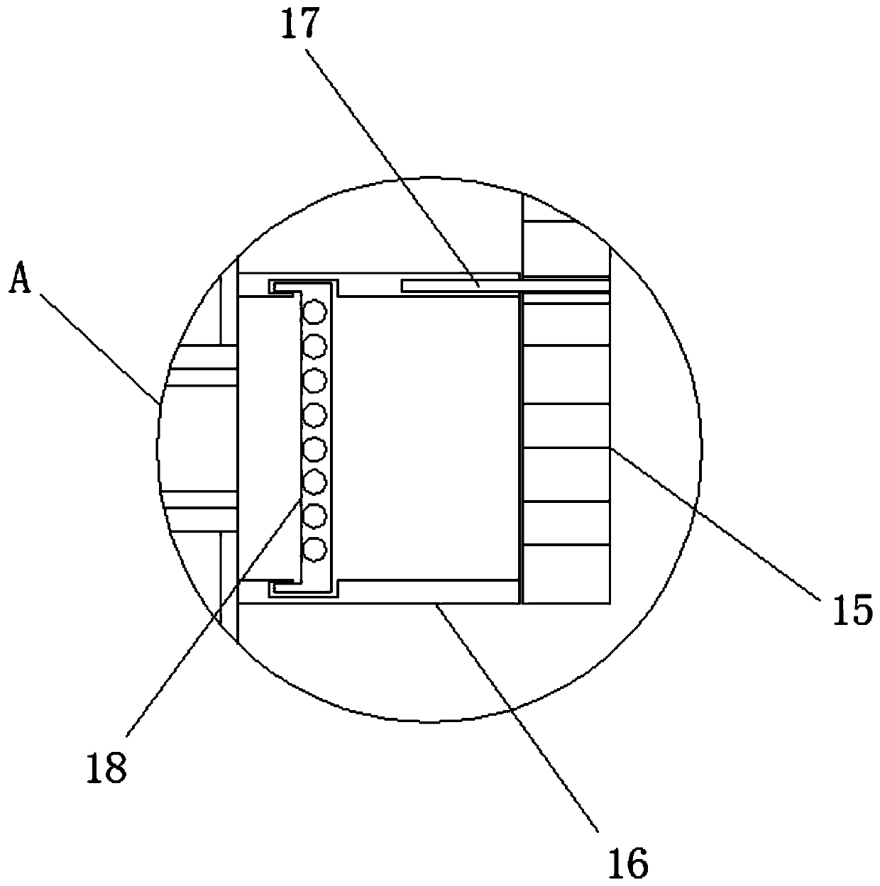 Dissolved air release system for combined air floatation