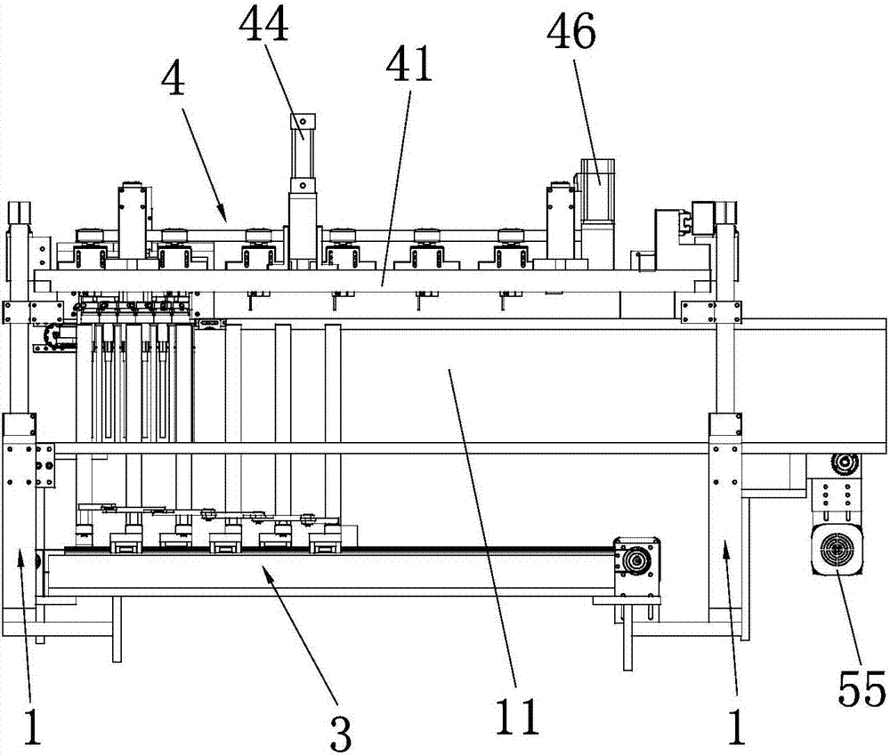 Device for automatically adjusting pump heads