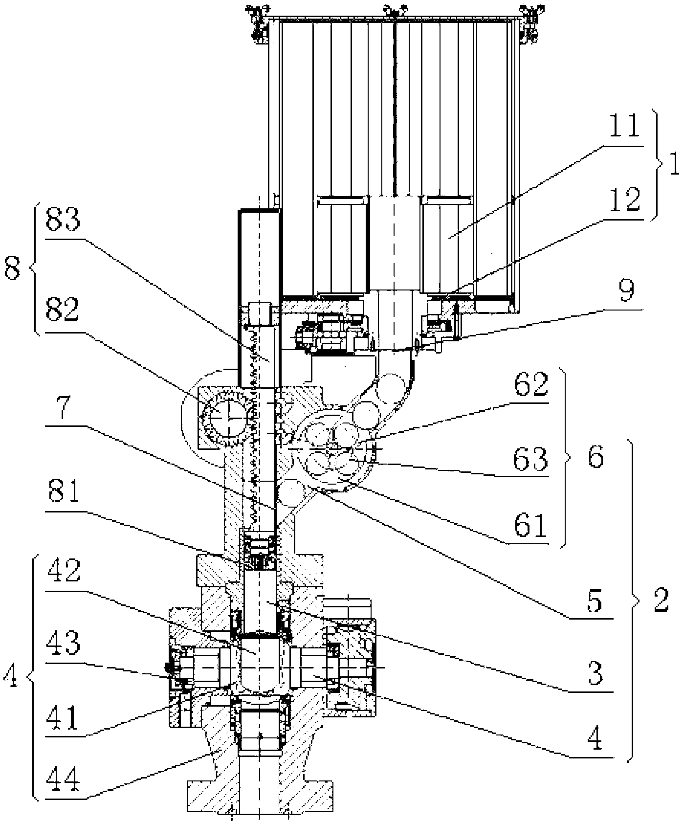 Automatic charging device of foam discharging ball