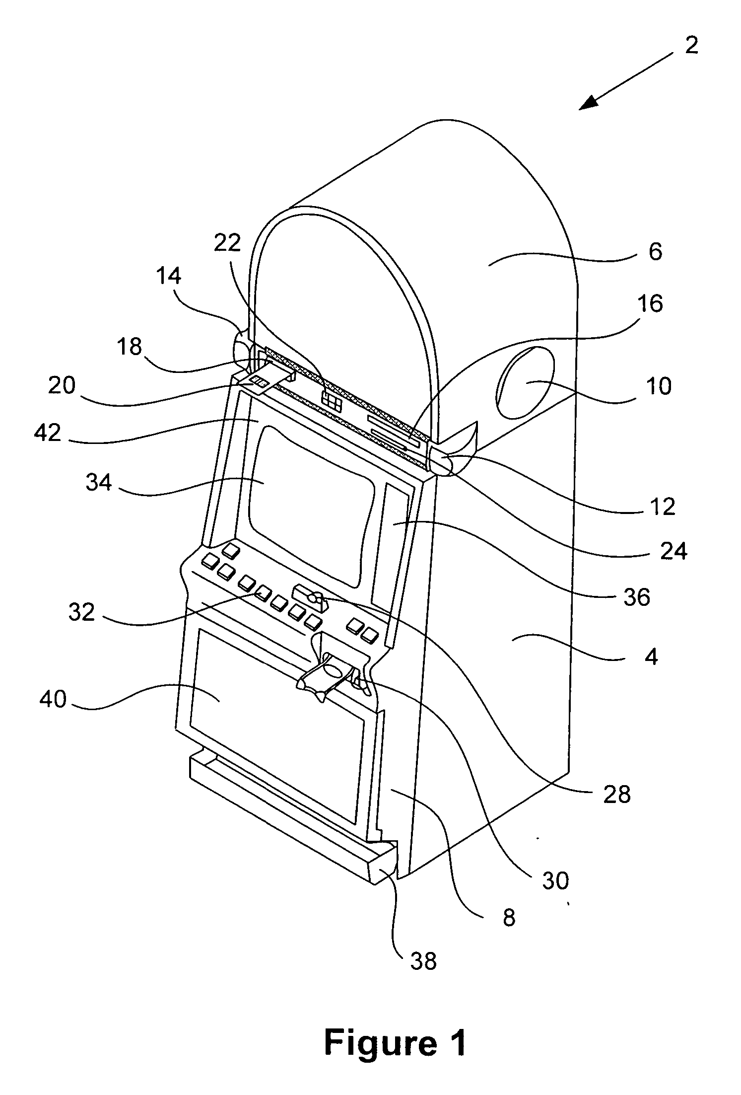 Configurable communication board for a gaming machine