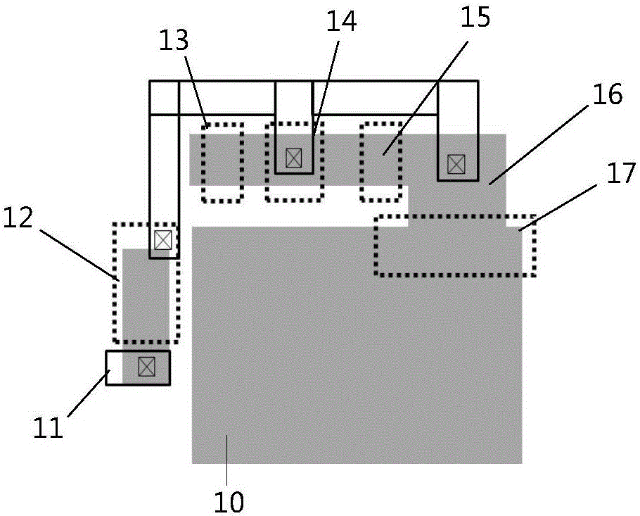 Pixel unit structure realizing three conversion gains