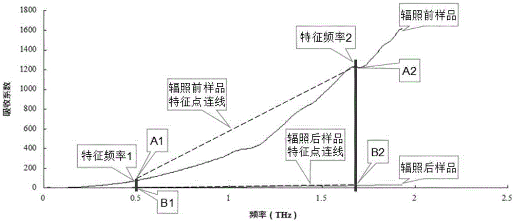 Rapid detection method for irradiated food