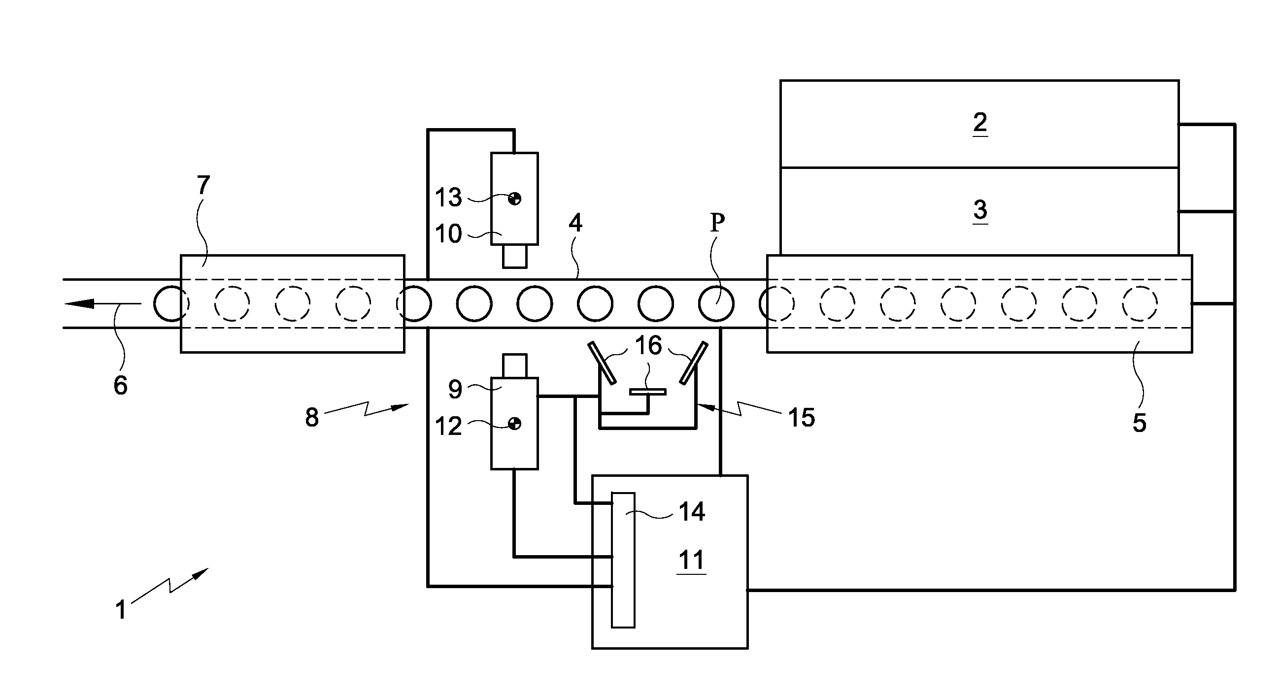 Method of producing glass products from glass product material and an assembly for performing said method