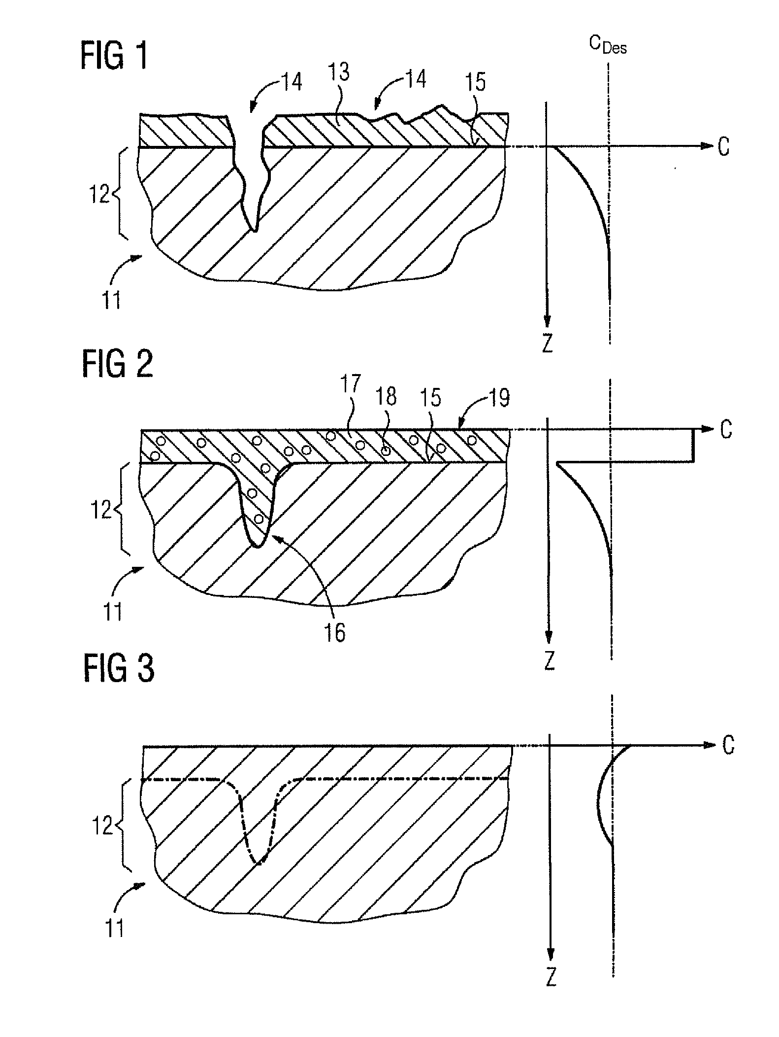 Method for repairing a component by coating