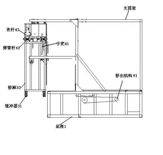 Large escape slow-descending device