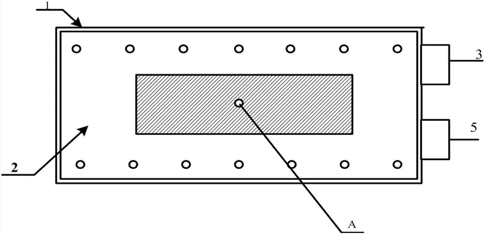 Partial discharge work frequency synchronization signal sensing device