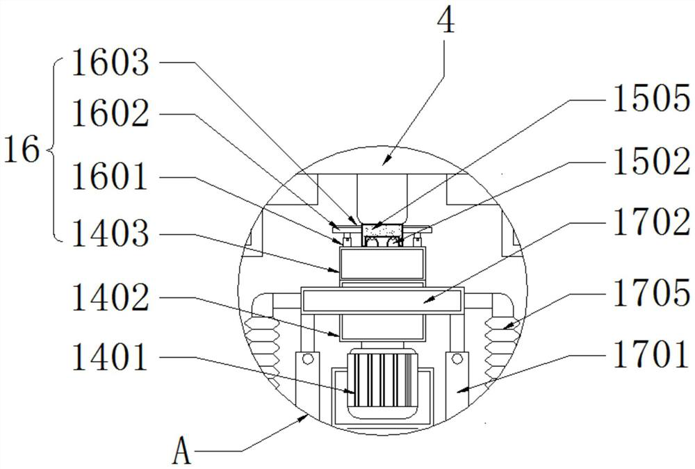 B-ultrasonic probe automatic disinfection device for ultrasonic medicine department