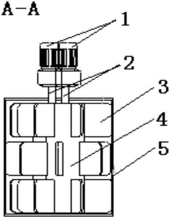 Novel material mixer applied to garbage materials