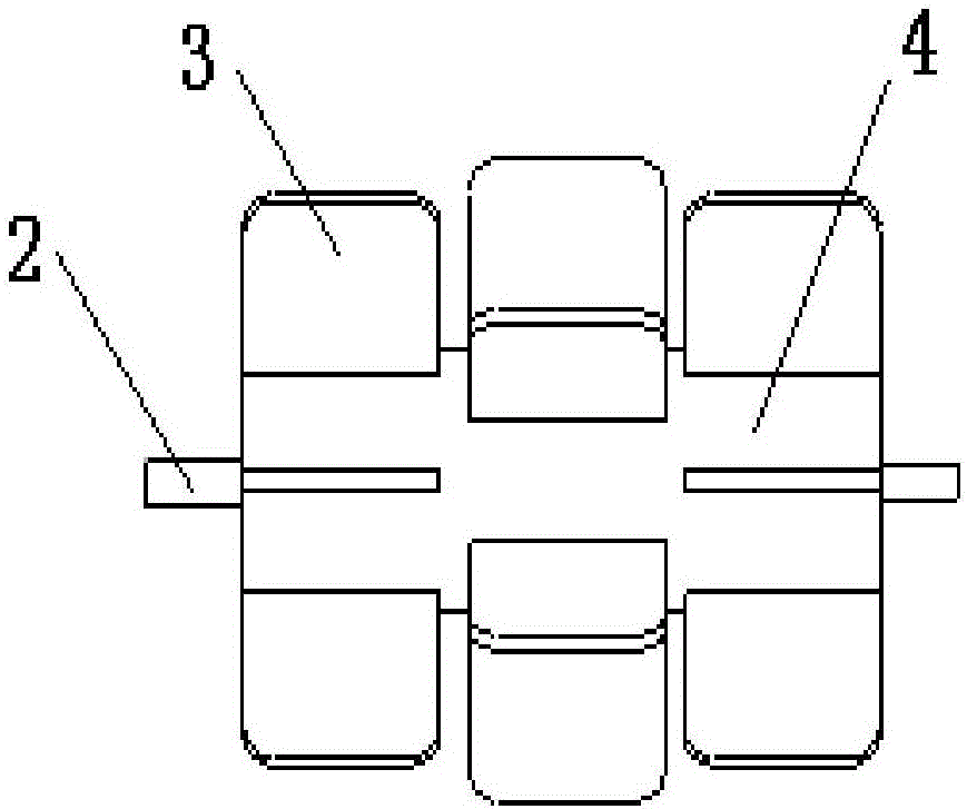 Novel material mixer applied to garbage materials