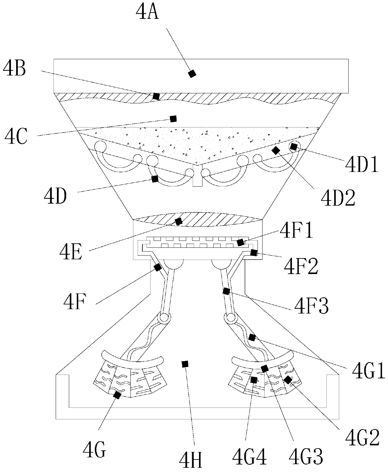 Sand filter disc slow-release communication water pollution treatment equipment based on medical water