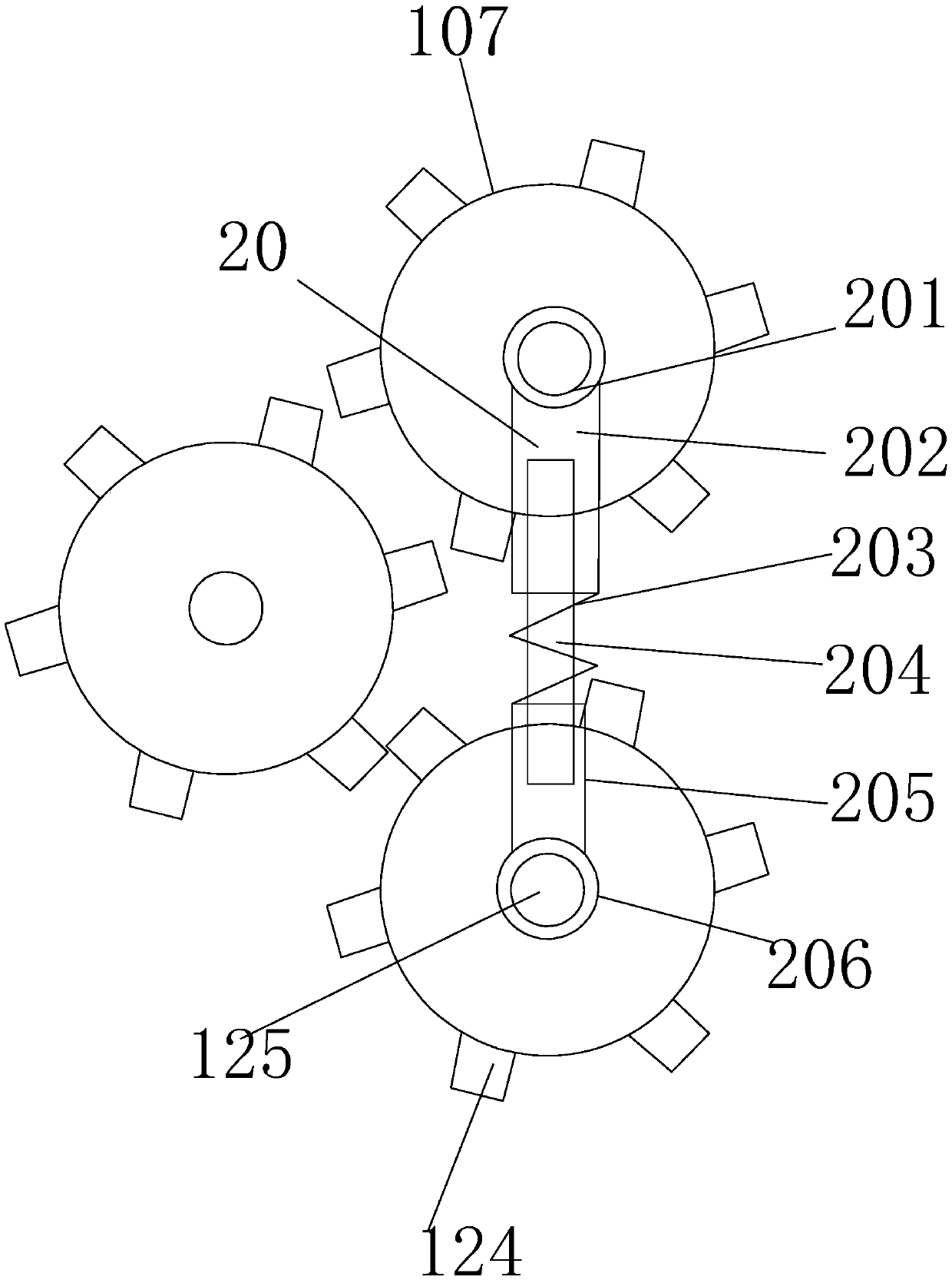 A drill pipe device for petroleum geological exploration