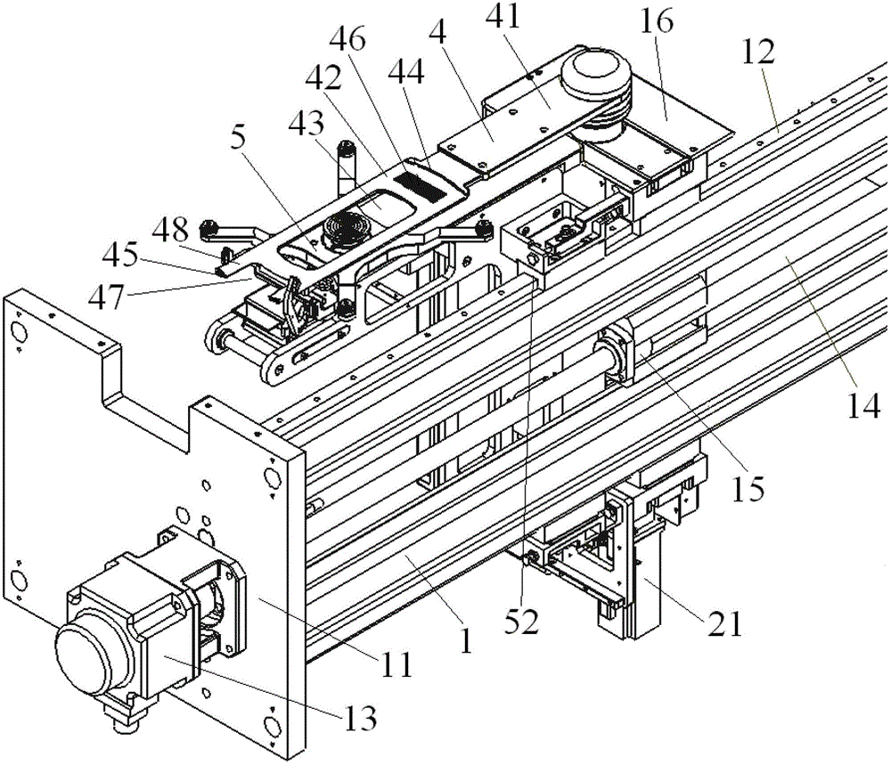 Silicon slice conveying device