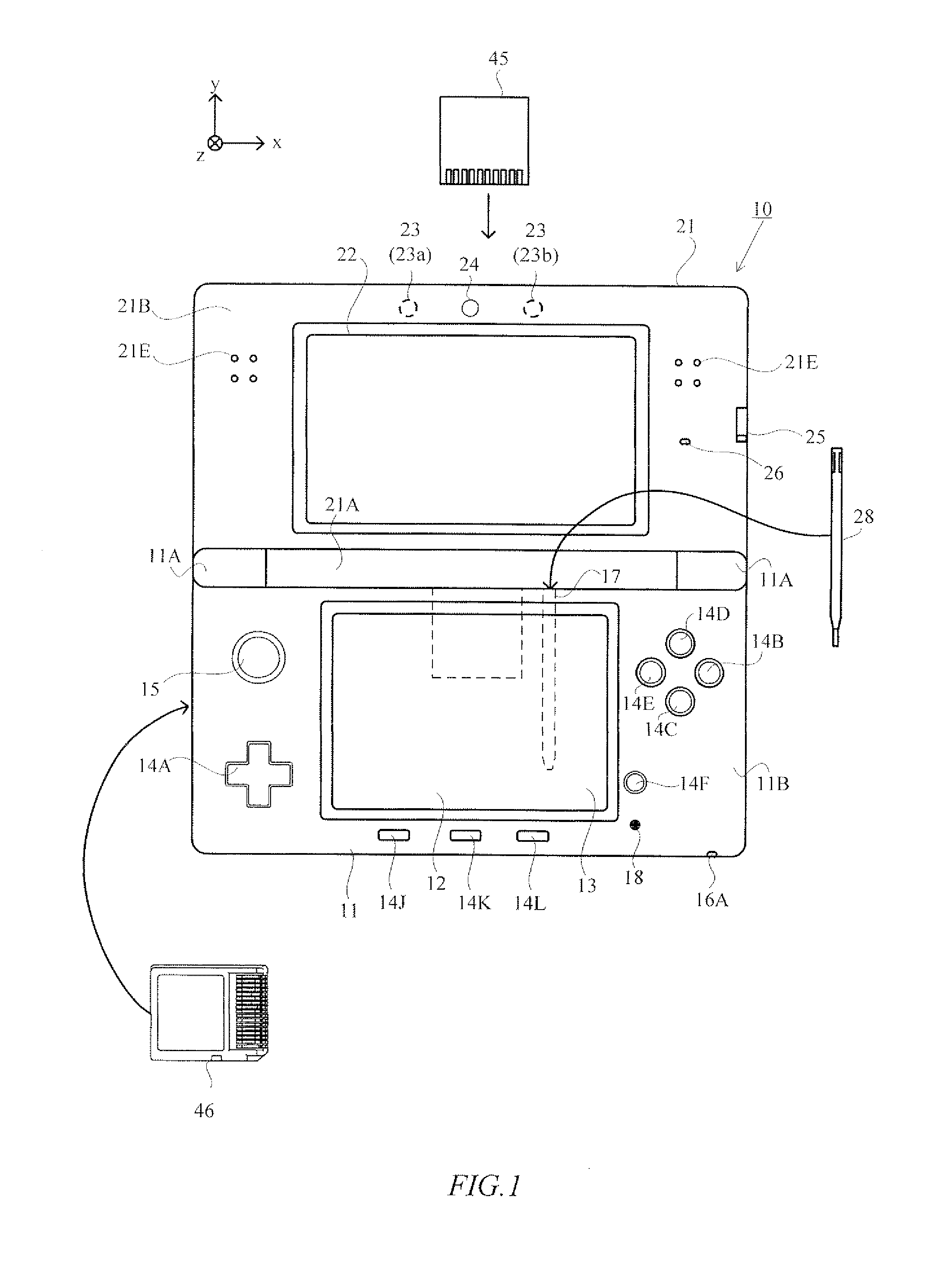 Computer readable medium storing image processing program of synthesizing images