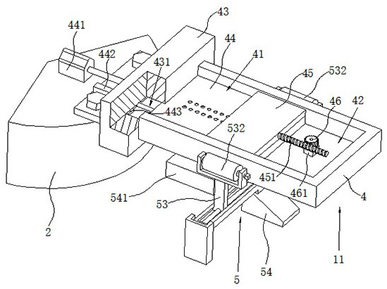 An all-in-one machine for glove seaming and cloth label sewing