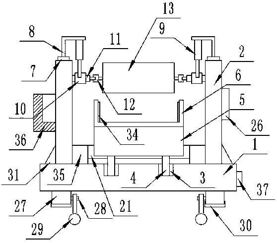 Noodle automatic processing machine