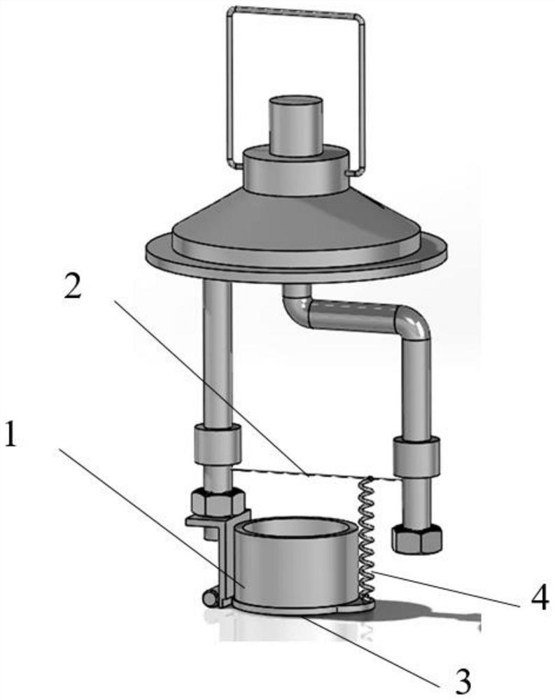 A kind of calorific value detection sample loading device and food self-heating package detection method