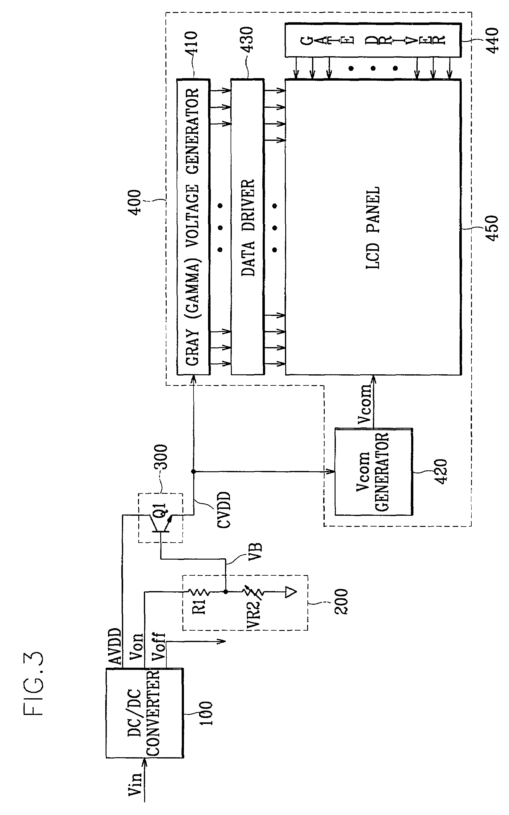 Liquid crystal display adaptive to viewing angle