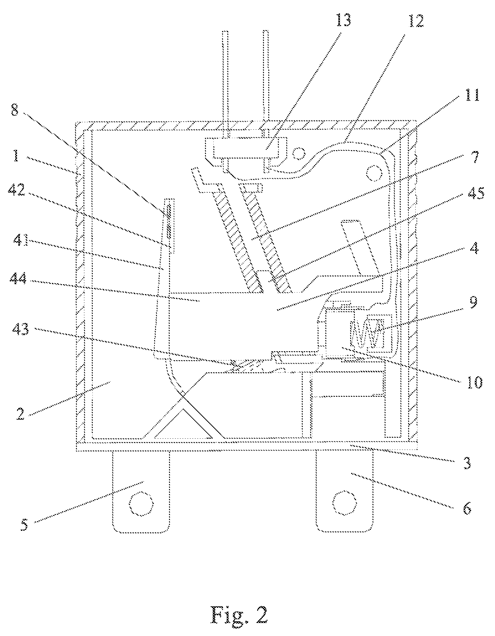 Thermally protected surge suppression device