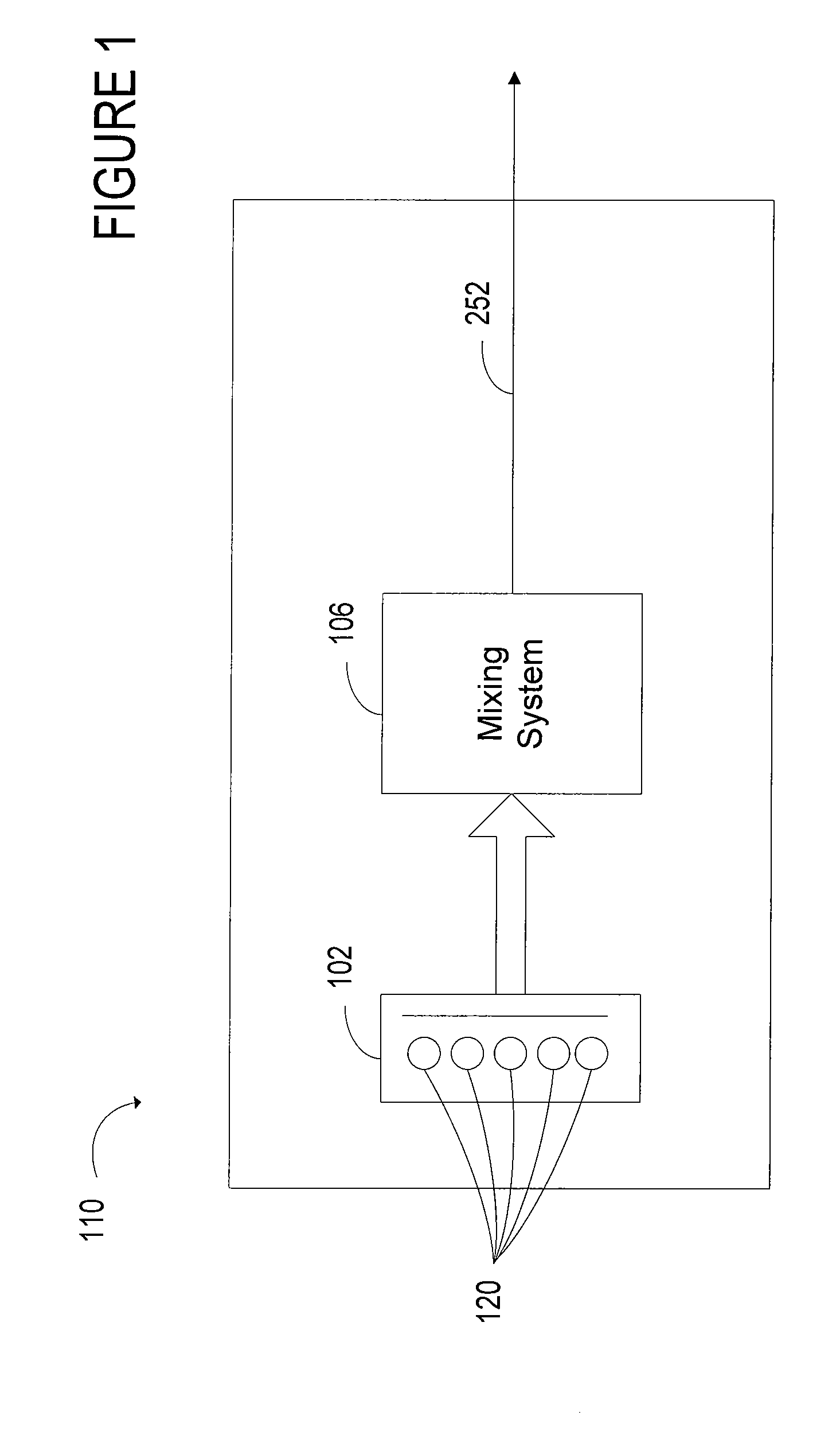 Mixer with adaptive post-filtering