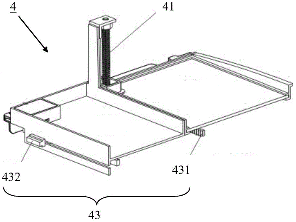 Shelf and refrigerator provided with shelf