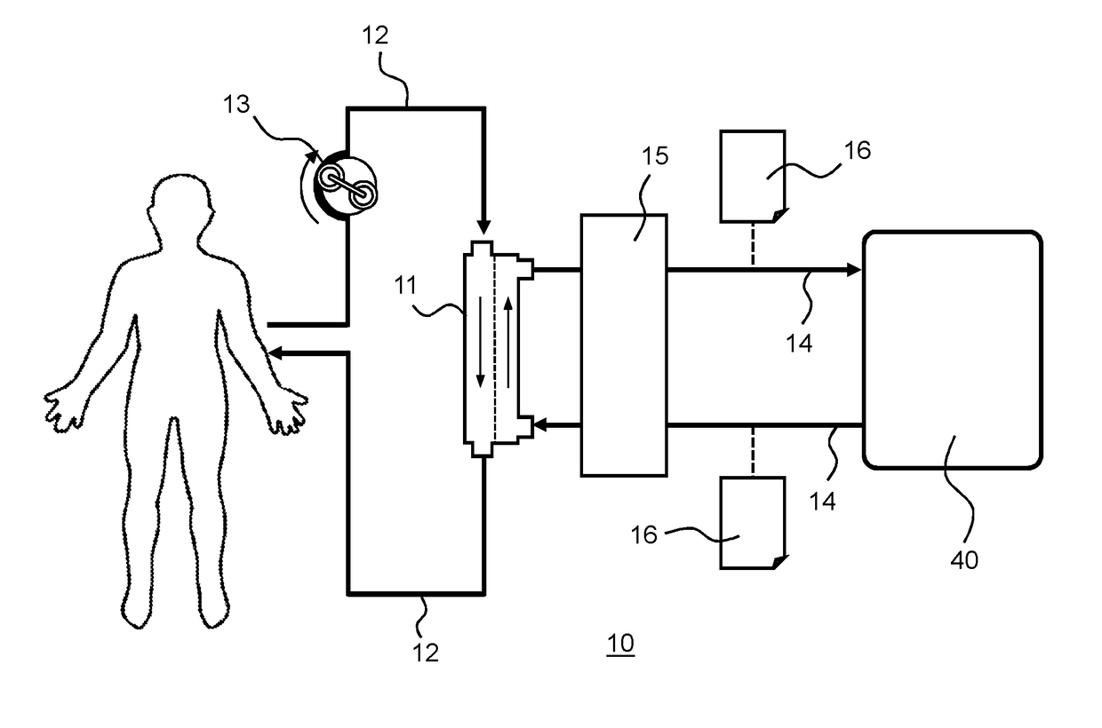 Dialysate regeneration unit and blood dialyzing apparatus having the same