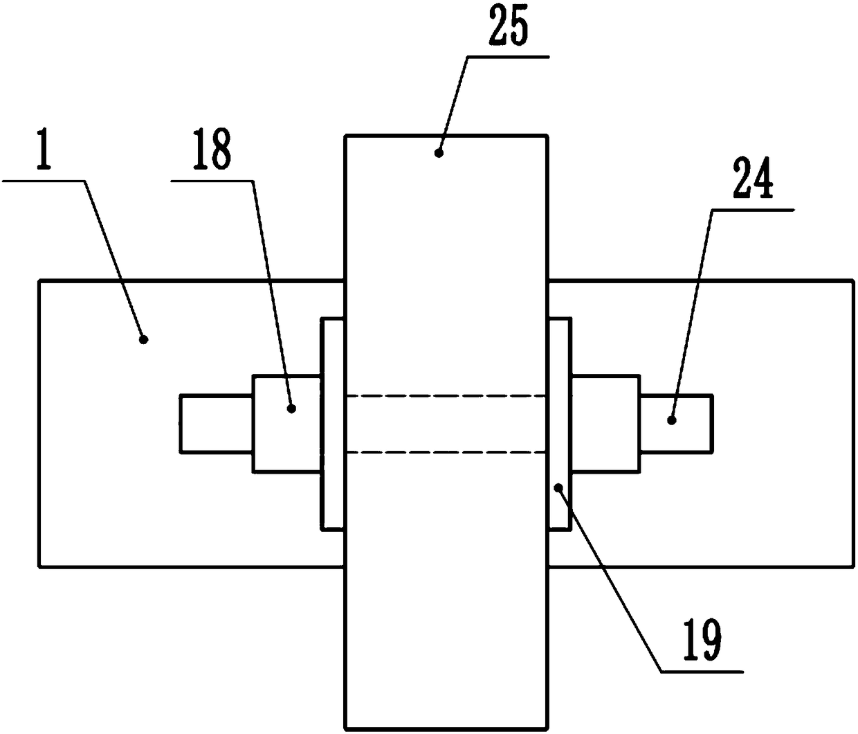 Clamping workbench for building steel pipe machining