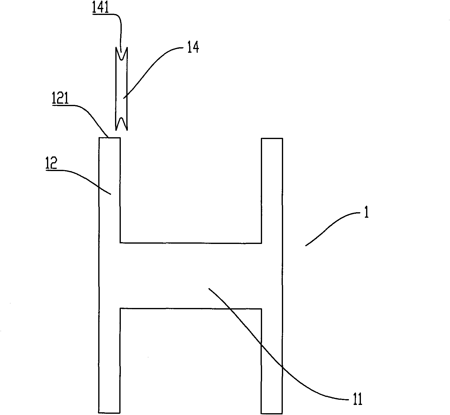 Wire guiding member