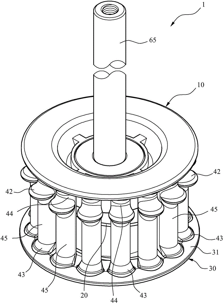 Jacquard yarn feeding wheel body