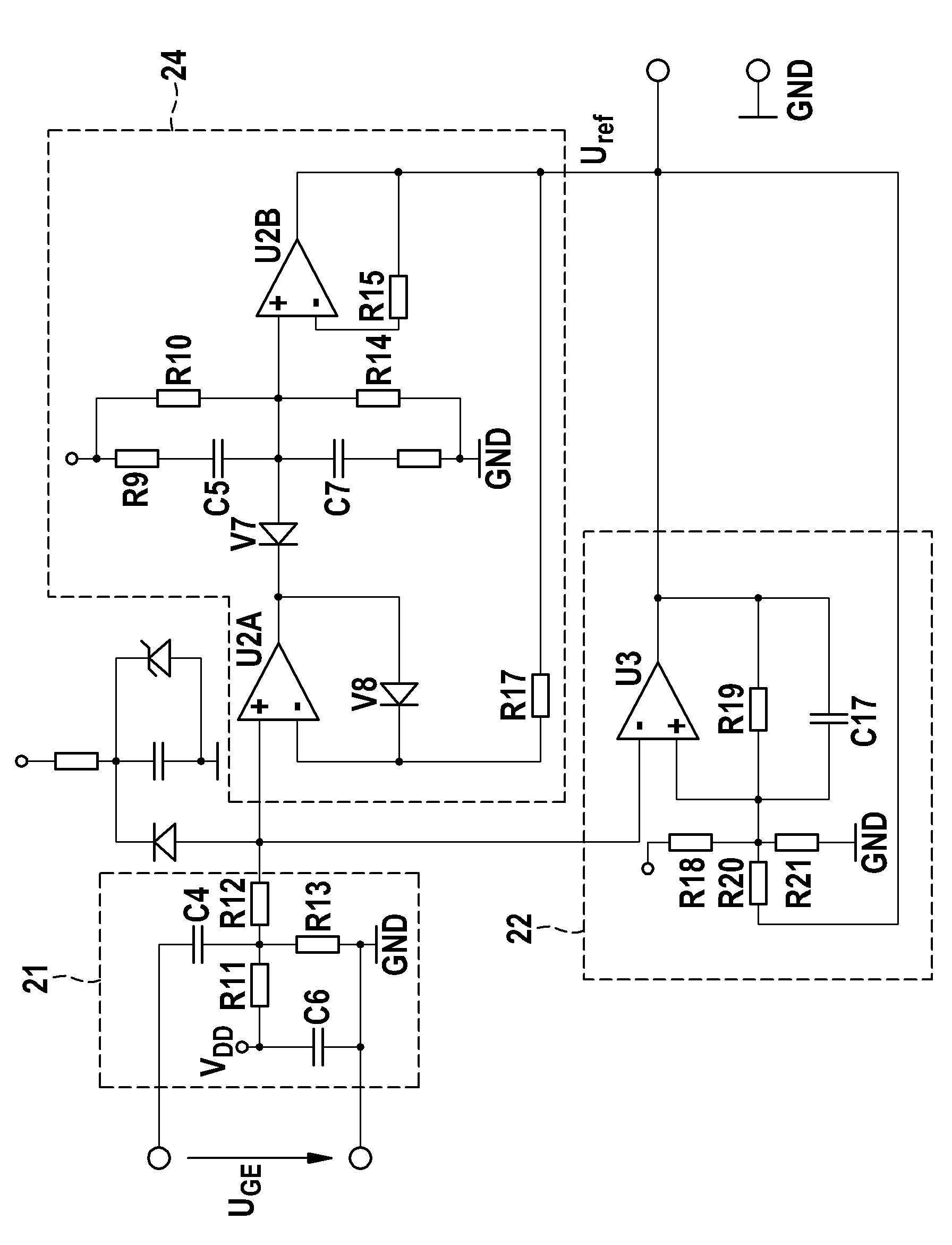 System and method for monitoring in real time the operating state of an IGBT device