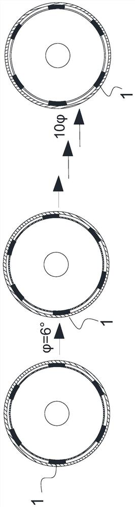 A system and method for staggered sparse sampling multispectral photoacoustic tomography