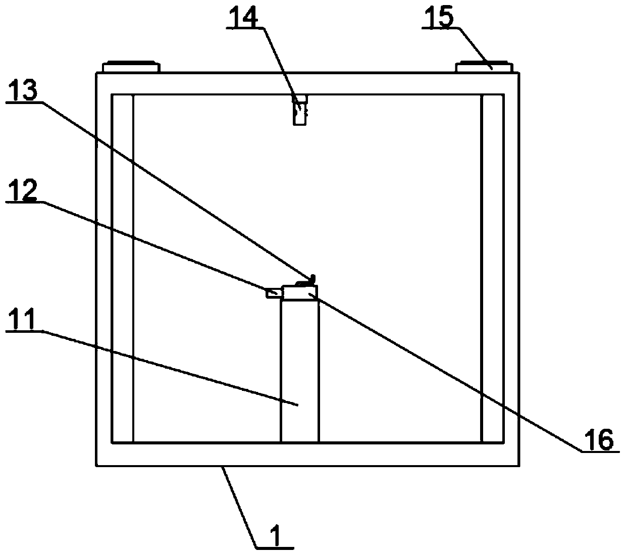 Board material hoisting device used for house building construction