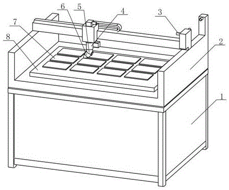 Laser chamfering method and equipment for glass